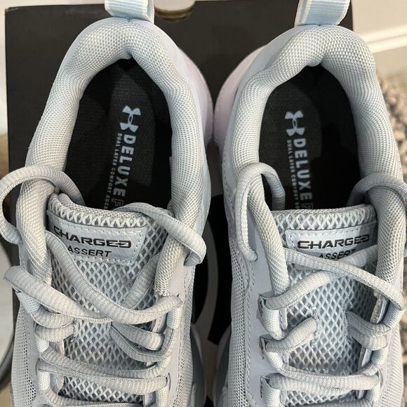 Women’s Under Armour Charged Assert 9 Running Shoes Women’s Size 8 Blue/Gray - Picture 7 of 7